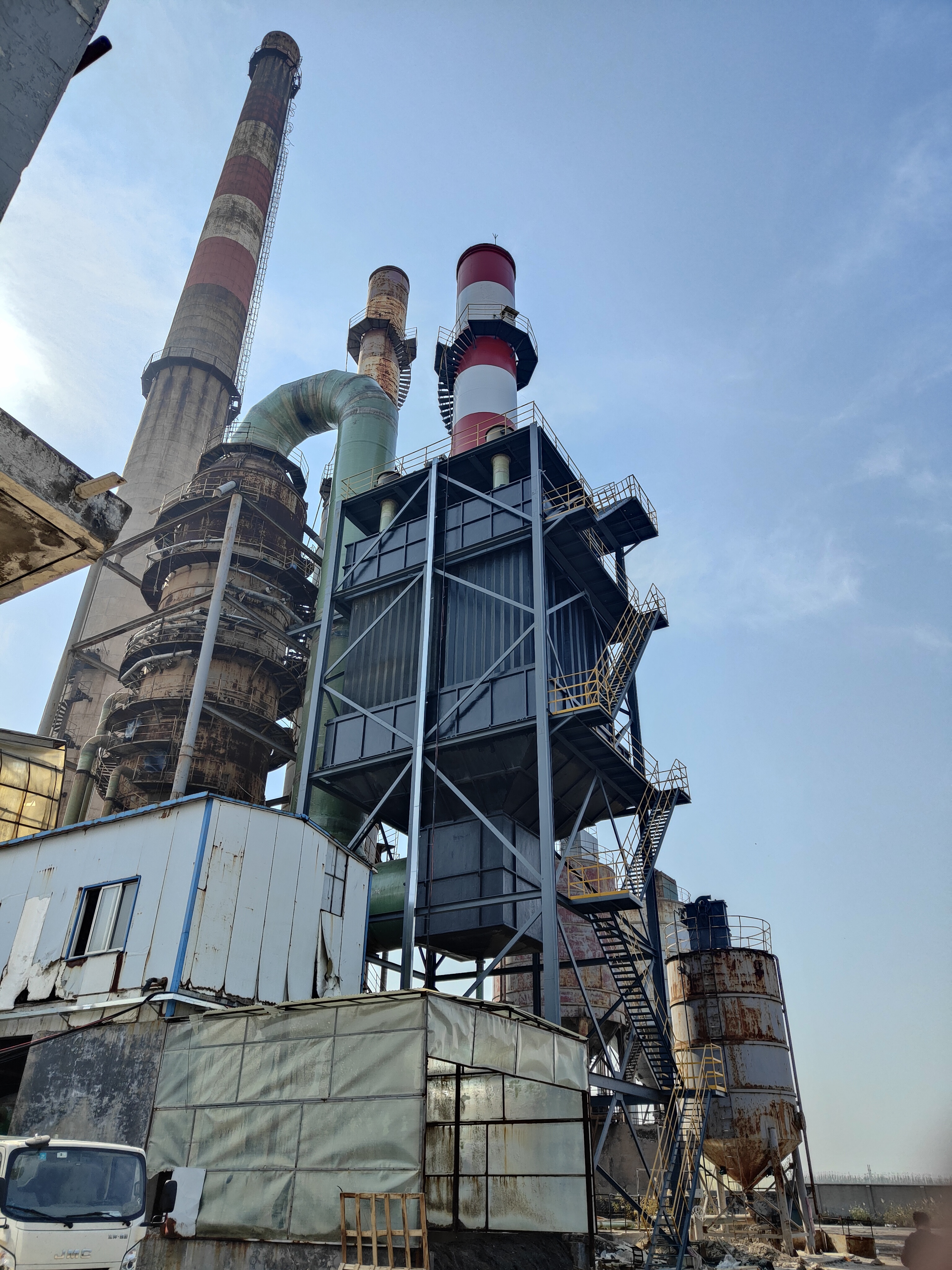 山东潍坊某热电厂湿电项目