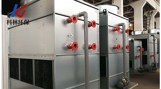 逆流式闭式冷却塔