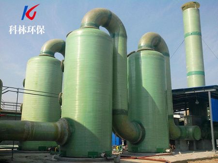 玻璃钢吸收塔：化工废气治理的“防腐卫士”